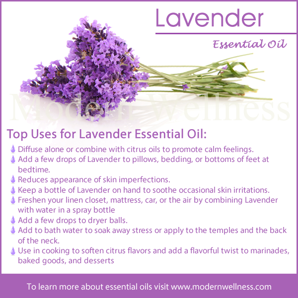 Top Uses For Lavender Essential Oil
